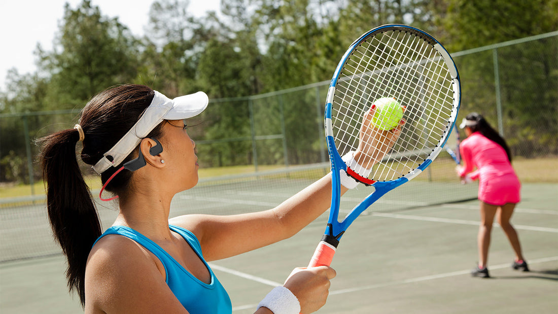 Play Tennis, Feel the Music: The Joy of Open-Ear Headphones
